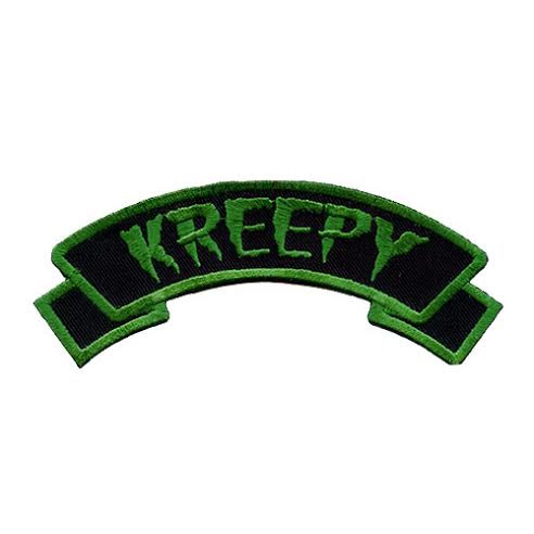 Kreepy Embroidered Patch by Kreepsville 666 (ep362)