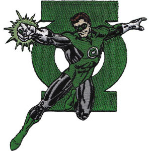 DC Comics- Green Lantern embroidered patch (ep173)