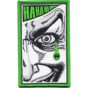 DC Comics- Joker Tear embroidered patch (ep169)