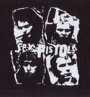 Sex Pistols- Band Pics cloth patch (cp012)