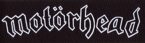Motorhead- Logo cloth patch (cp009)
