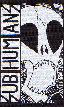 Subhumans- Skull cloth patch (cp001)