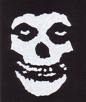 Fiend Skull cloth patch (cp005)