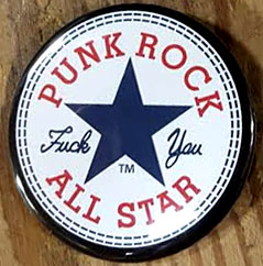 Punk Rock All Star pin (pinZ100)