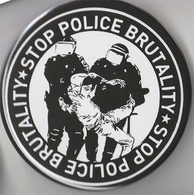 Stop Police Brutality pin