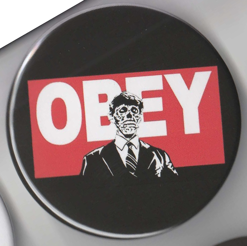 Obey (They Live) pin