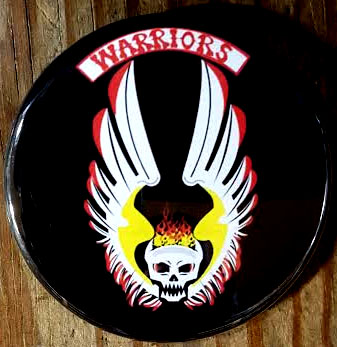 Warriors- Winged Skull pin (pinZ186)