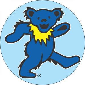 Grateful Dead- Blue Bear pin (pinX217)