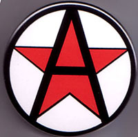 Socialist-Anarchist Symbol pin (pinC135)