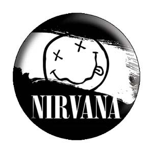 Nirvana- Smiley Paint pin (pinX284)