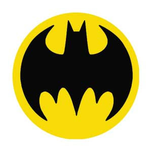 DC Comics- Batman Symbol pin (pinX178)