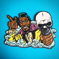 Screamin' Jay Hawkins Enamel Pin by Mood Poison (MP250)