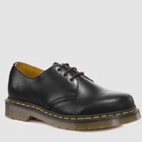 3 Eye Black Smooth Shoe by Dr. Martens (Sale price!)