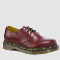 3 Eye Cherry Smooth Shoe by Dr. Martens (Sale price!)