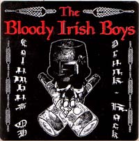 Bloody Irish Boys- Columbus Ohio Drunk Rock sticker (st199) (Sale price!)