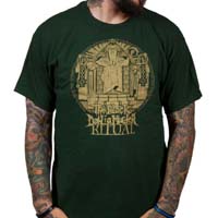 Black Dahlia Murder- Ritual Stamp on a forest green shirt (Sale price!)