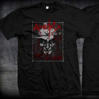 Amebix- Face With Crucifixions on a black YOUTH sized shirt