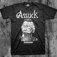 Assuck- Blindspot on a black shirt