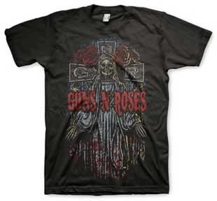 Guns N Roses- Mary on a black shirt