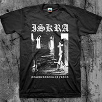 Iskra- Masqueraders Of Fraud on a black shirt (Sale price!)
