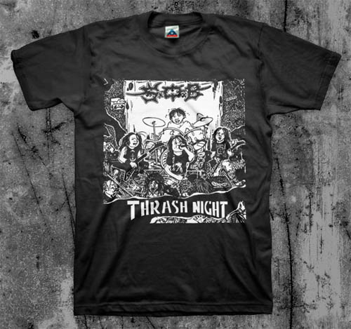 SOB- Thrash Night on a black shirt (Sale price!)