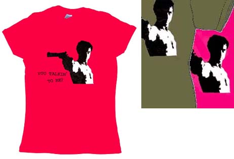 Taxi Driver- You Talkin' To Me? girls fitted shirt (Sale price!)