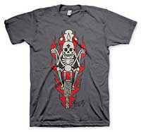 Sailor Jerry - Biker guys slim fit shirt - asphalt - SALE